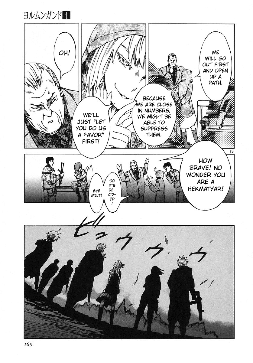 Jormungand chapter 5 - page 13