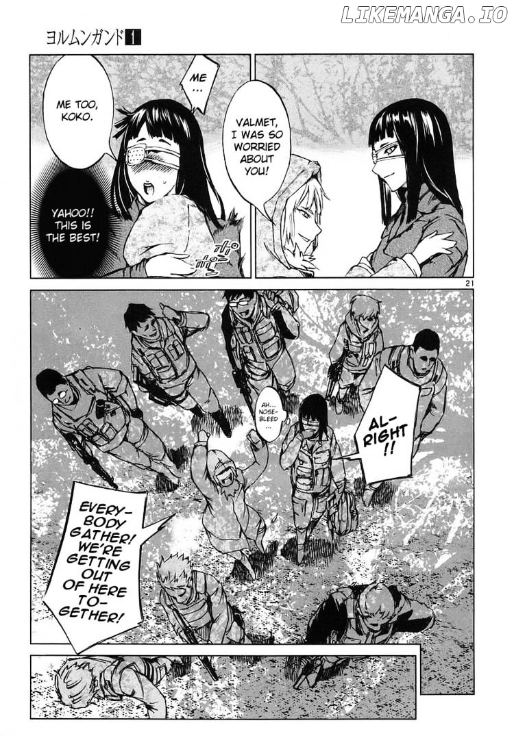 Jormungand chapter 4 - page 21