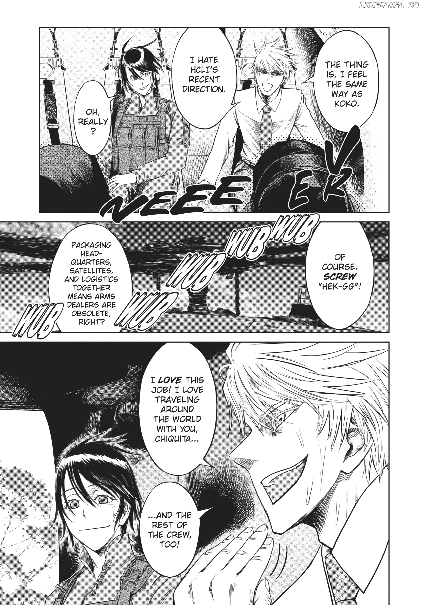 Jormungand chapter 61 - page 4