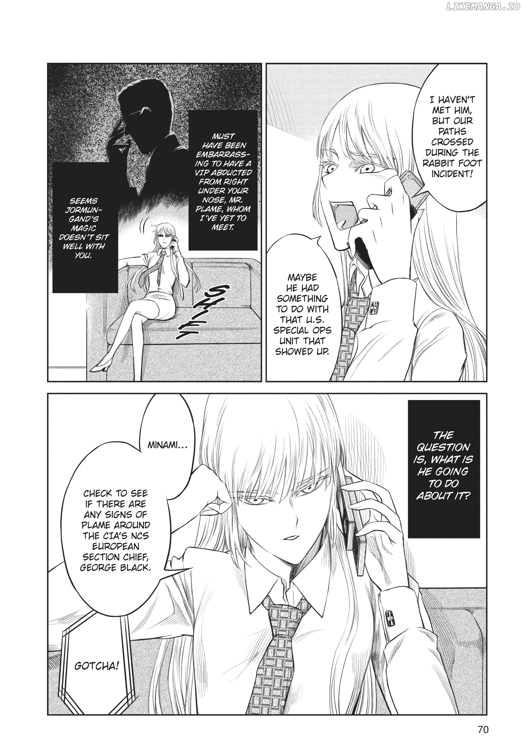 Jormungand chapter 67 - page 4