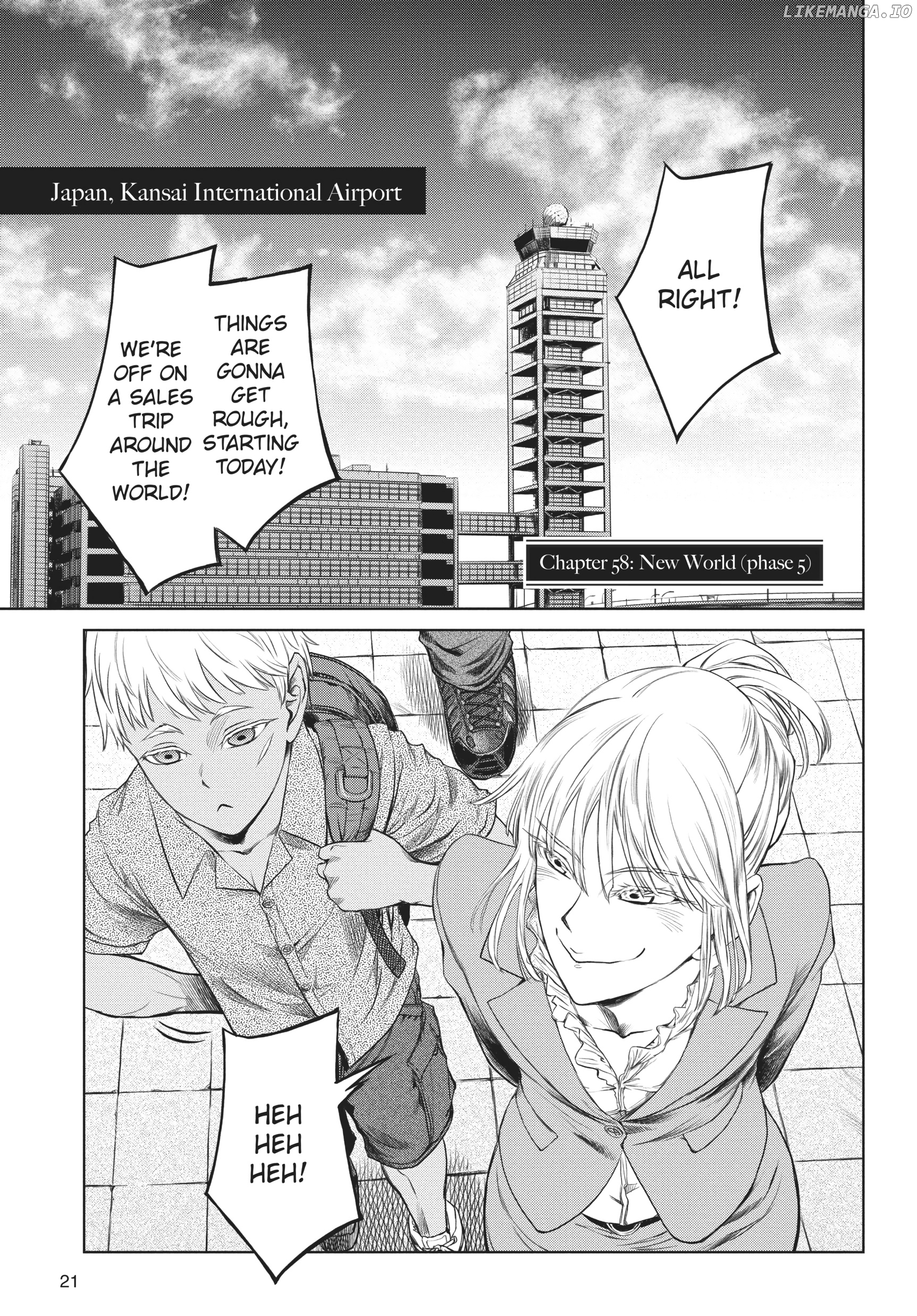 Jormungand chapter 58 - page 1