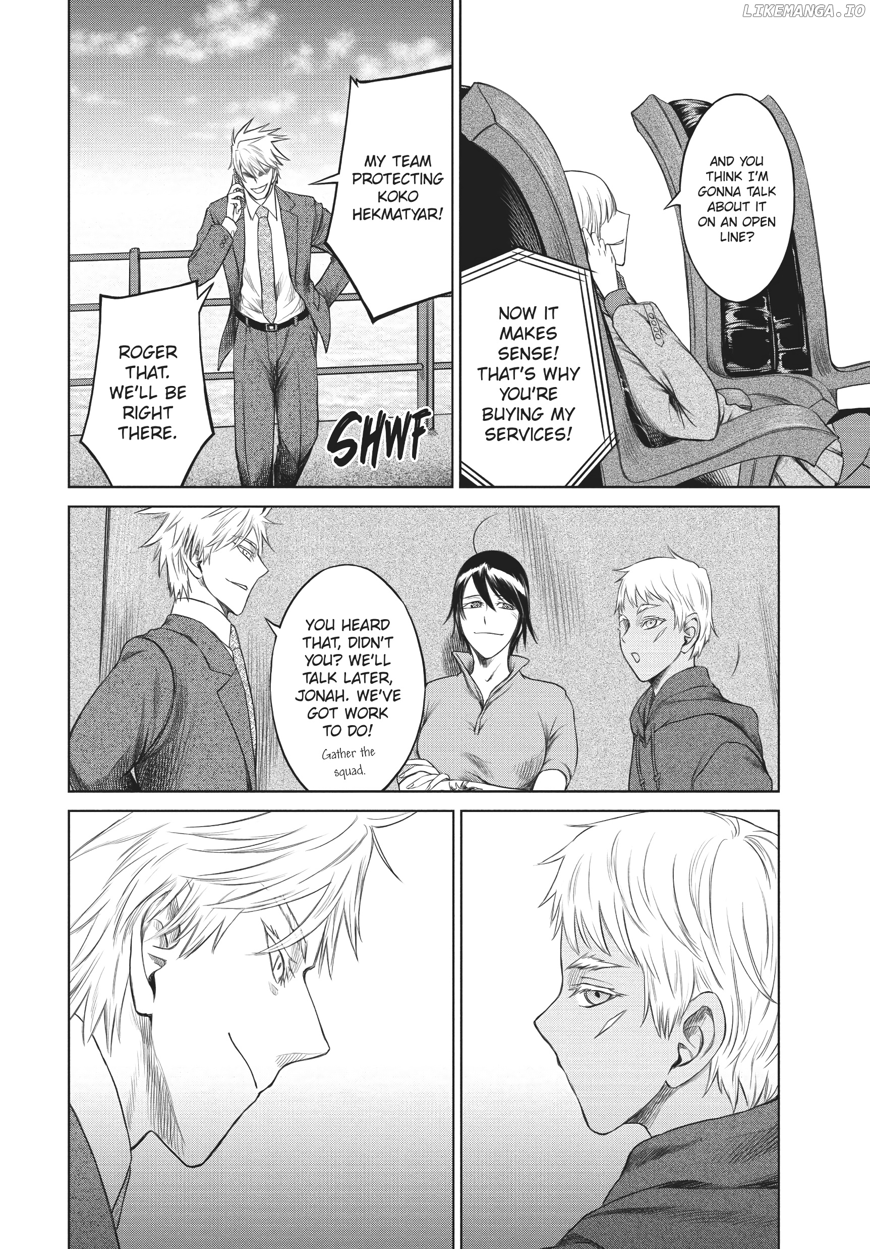 Jormungand chapter 69 - page 14