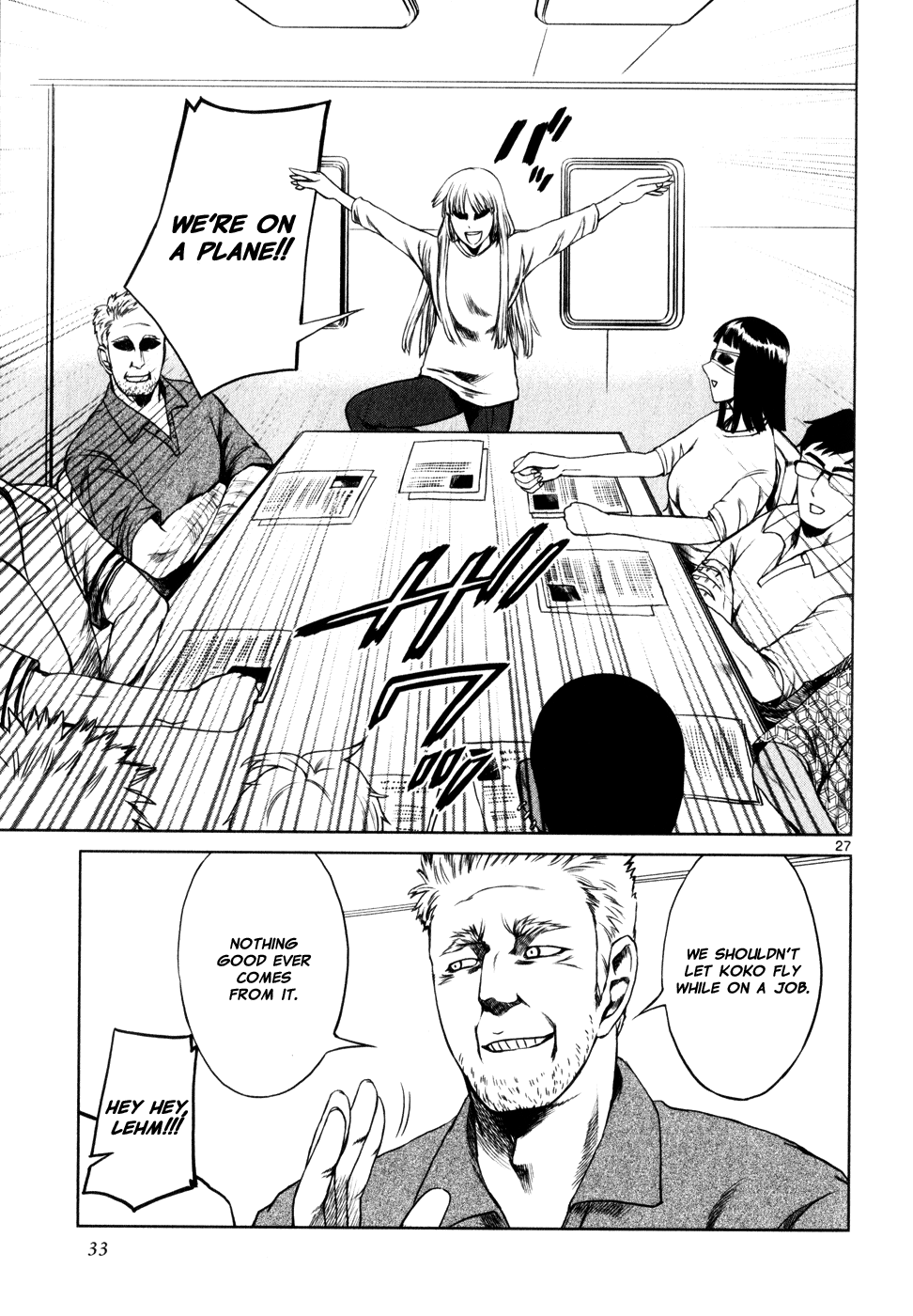 Jormungand chapter 25 - page 38