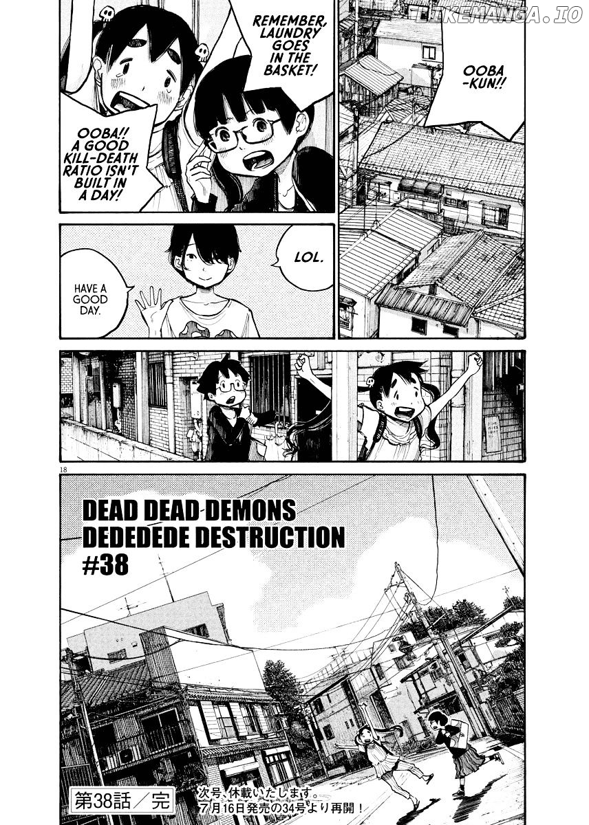 Dead Dead Demon’s Dededededestruction chapter 38 - page 18
