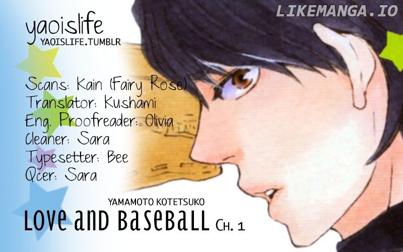 Love and Baseball chapter 1 - page 1