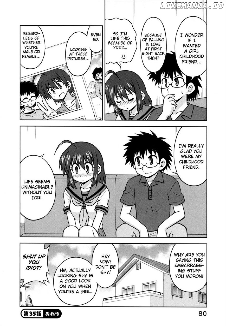 Osananajimi wa Onnanoko ni Naare chapter 35 - page 9