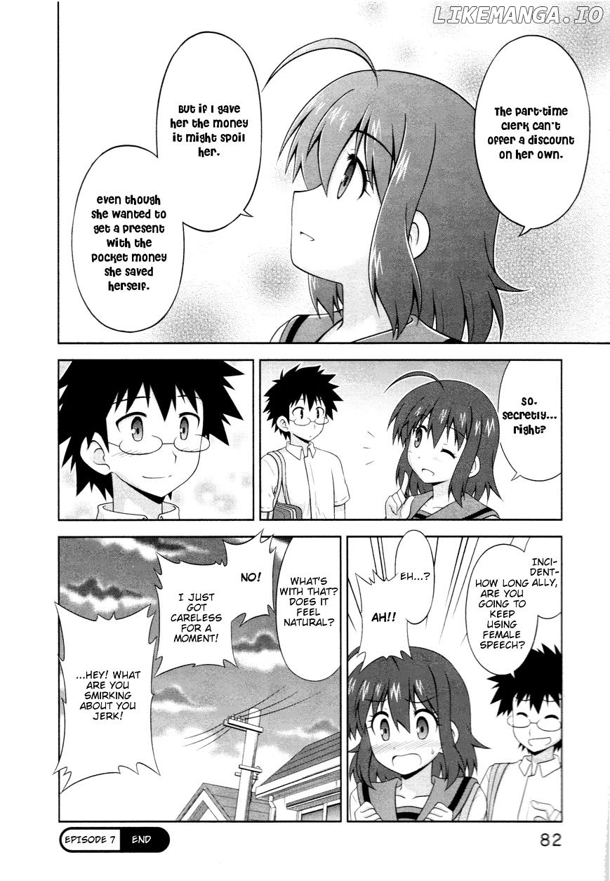 Osananajimi wa Onnanoko ni Naare chapter 7 - page 9