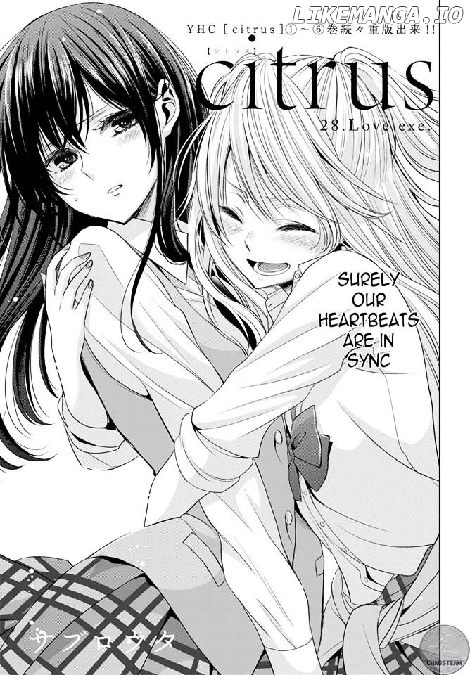 Citrus (SABURO Uta) chapter 28 - page 1