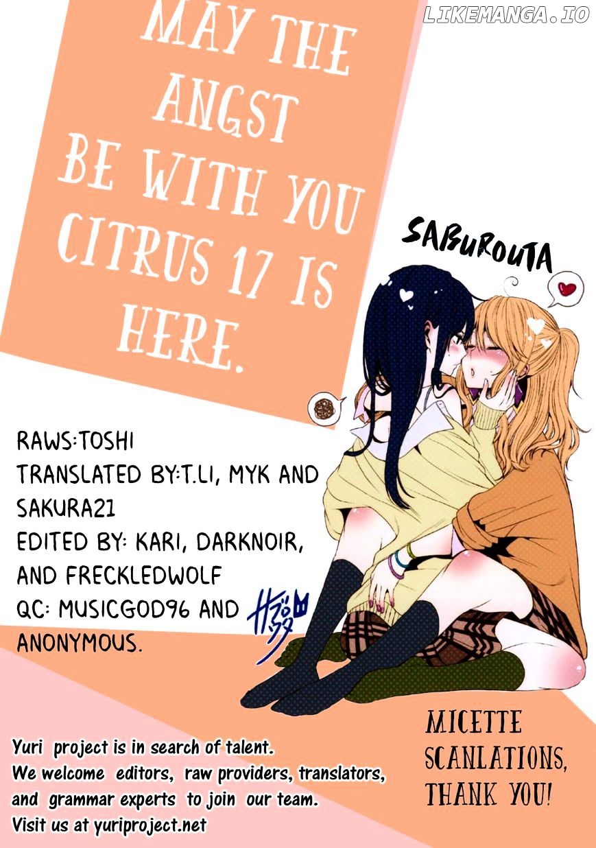 Citrus (SABURO Uta) chapter 17 - page 29