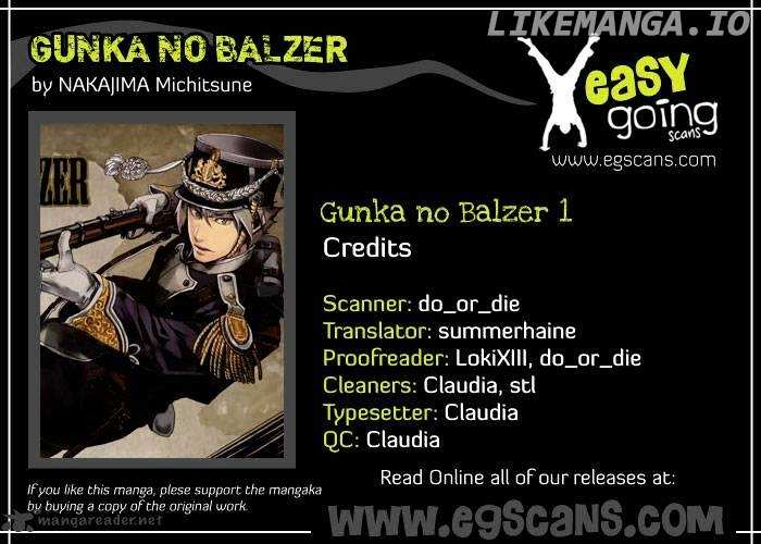 Gunka no Baltzar chapter 1 - page 1