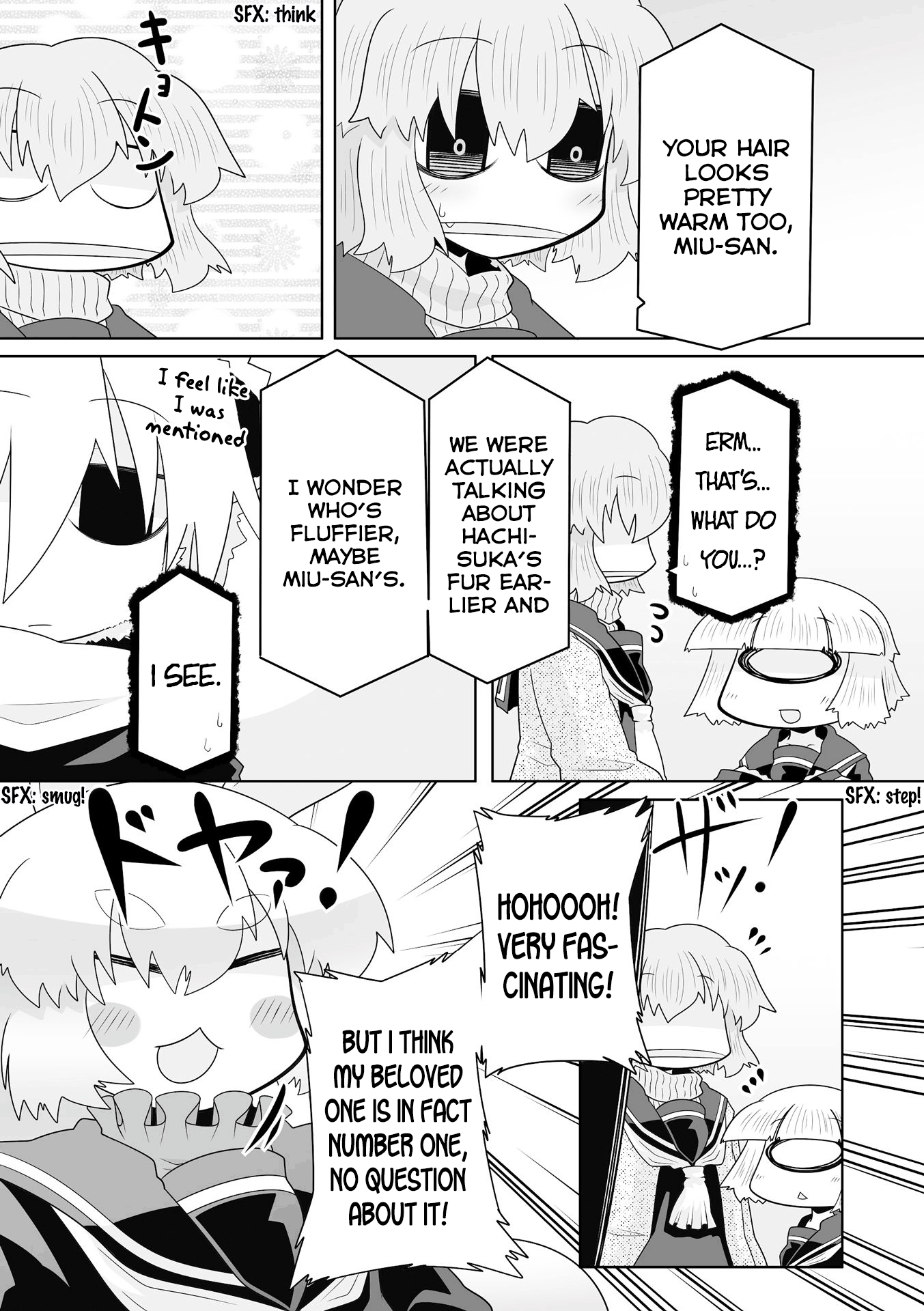 Mako-san to Hachisuka-kun. chapter 41 - page 3