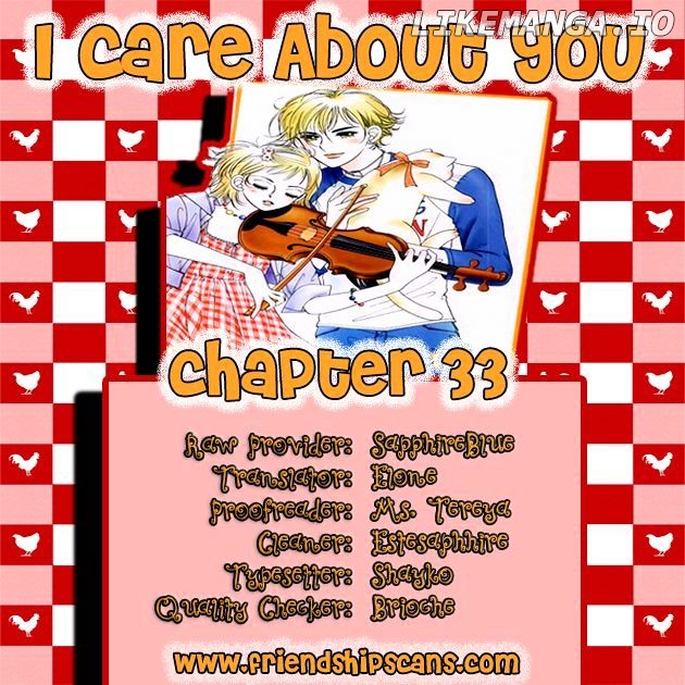 I Care About You chapter 33 - page 1