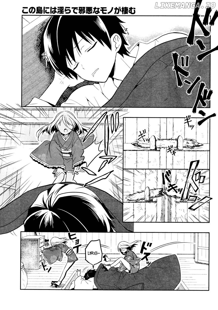 Kono Shima ni wa Midara de Jaaku na Mono ga Sumu chapter 21 - page 23
