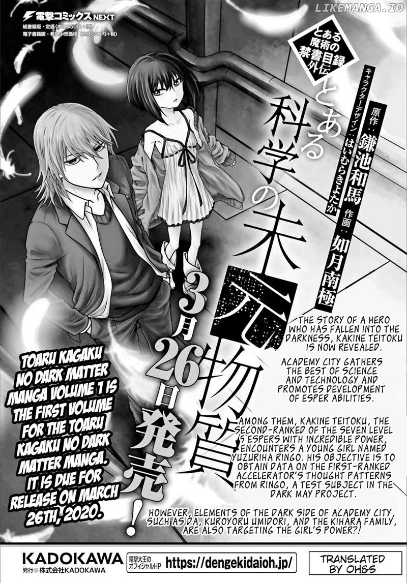 Toaru Majutsu no Kinsho Mokuroku Gaiden - to Aru Kagaku no Ippou Tsuukou chapter 60 - page 1