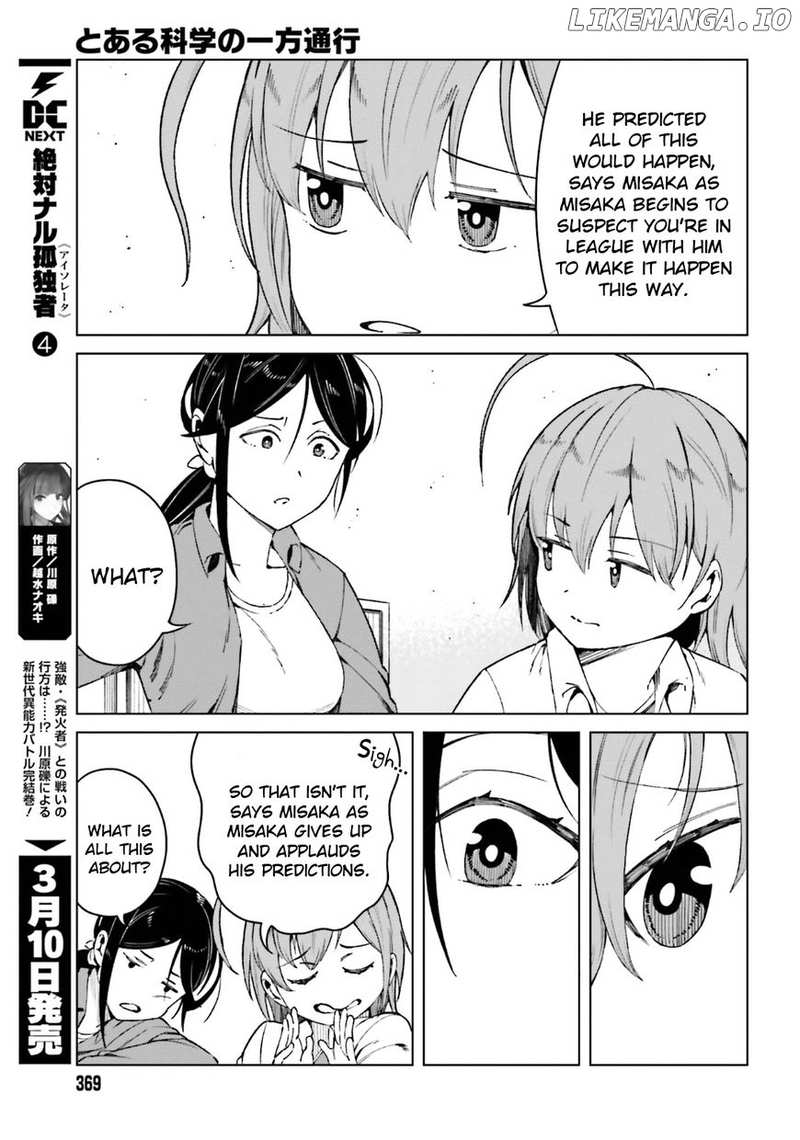 Toaru Majutsu no Kinsho Mokuroku Gaiden - to Aru Kagaku no Ippou Tsuukou chapter 43 - page 23