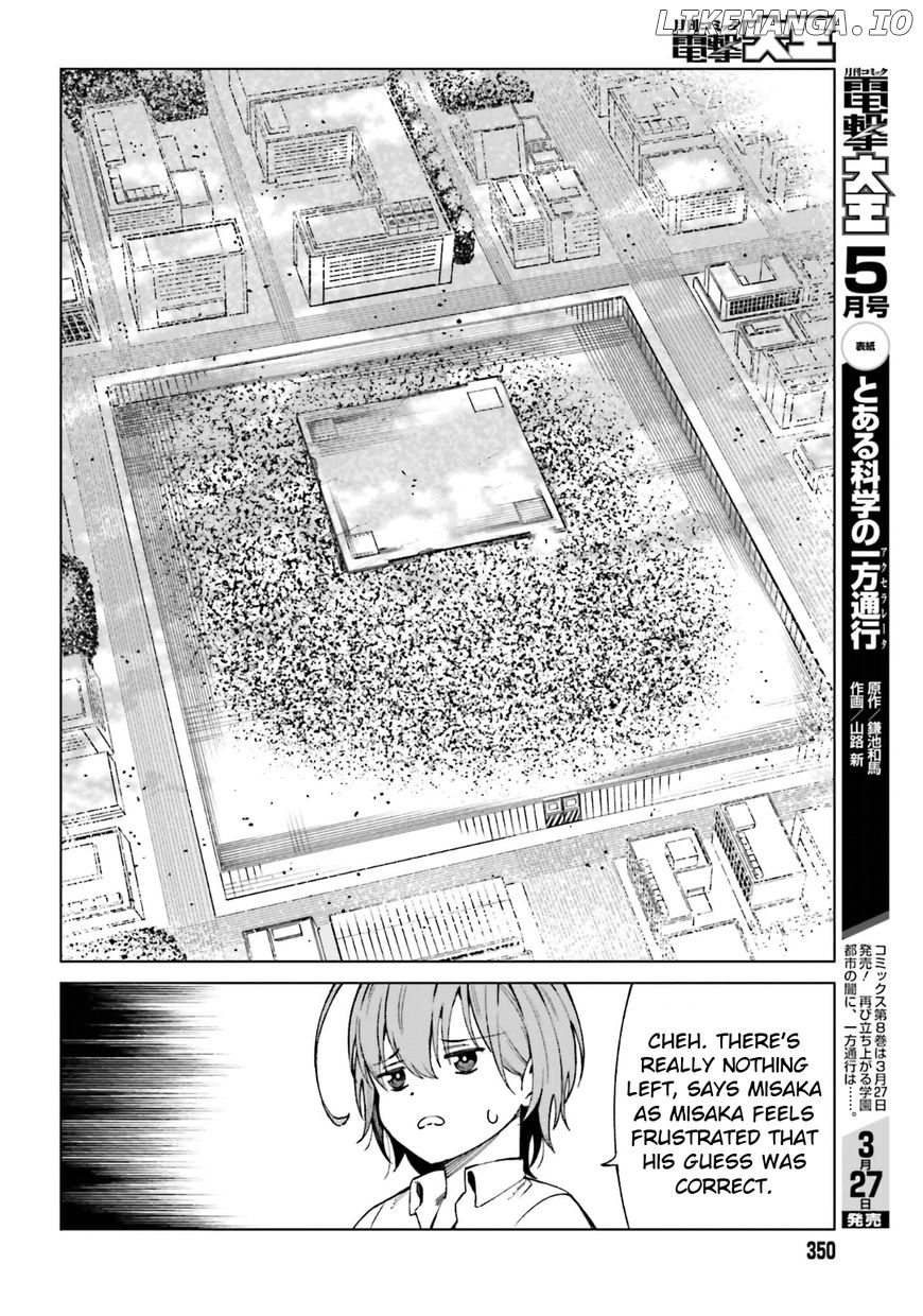 Toaru Majutsu no Kinsho Mokuroku Gaiden - to Aru Kagaku no Ippou Tsuukou chapter 43 - page 4