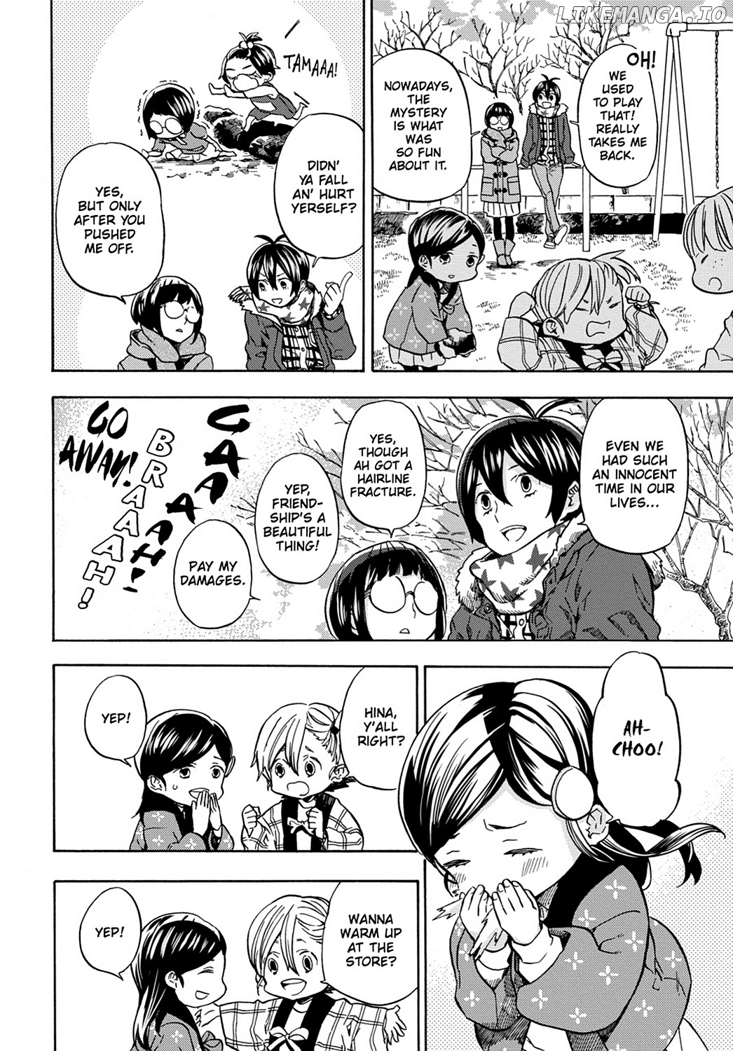 Barakamon chapter 109 - page 4