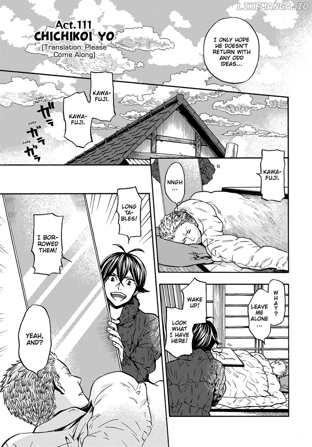 Barakamon chapter 111 - page 3