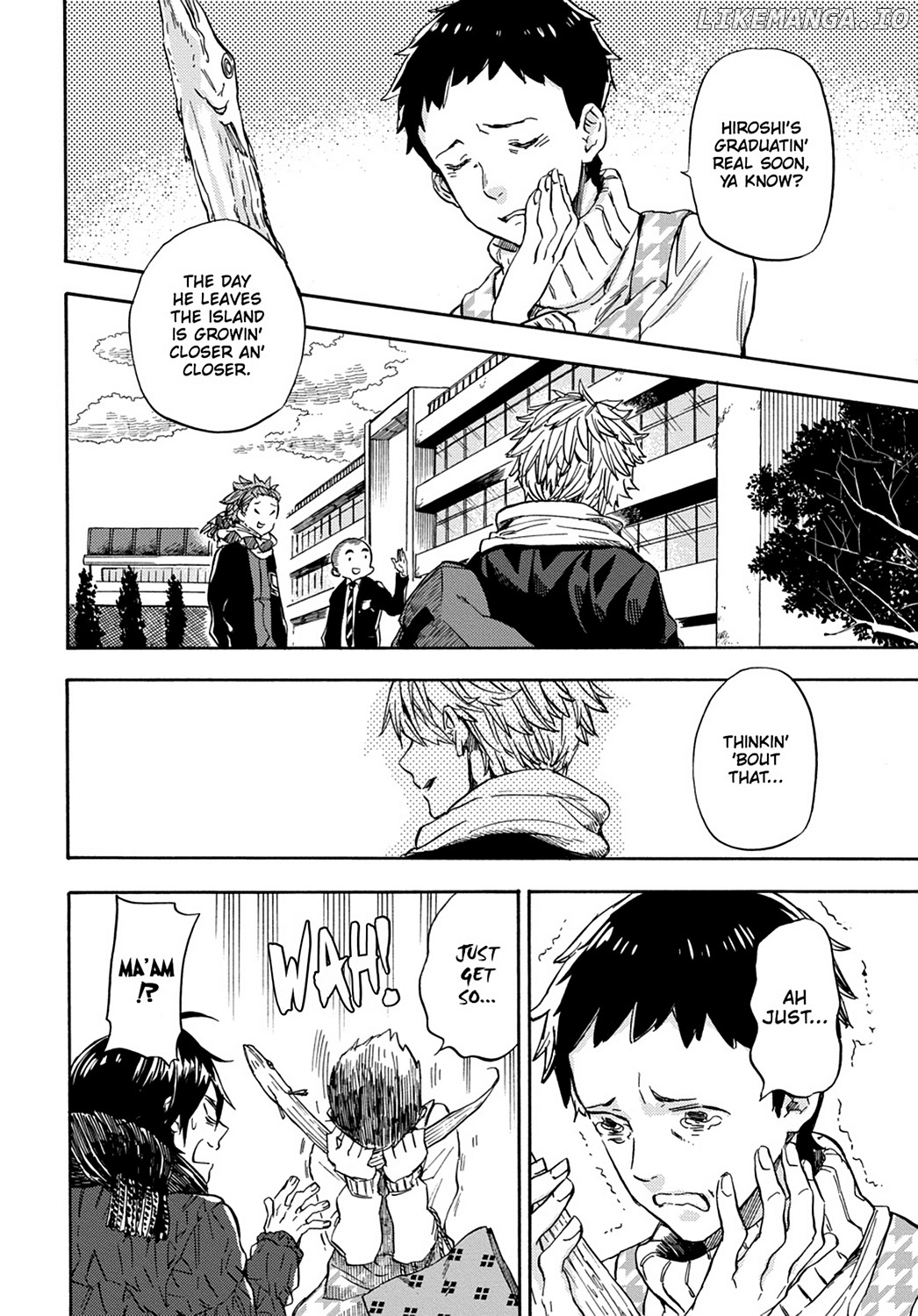 Barakamon chapter 108 - page 21