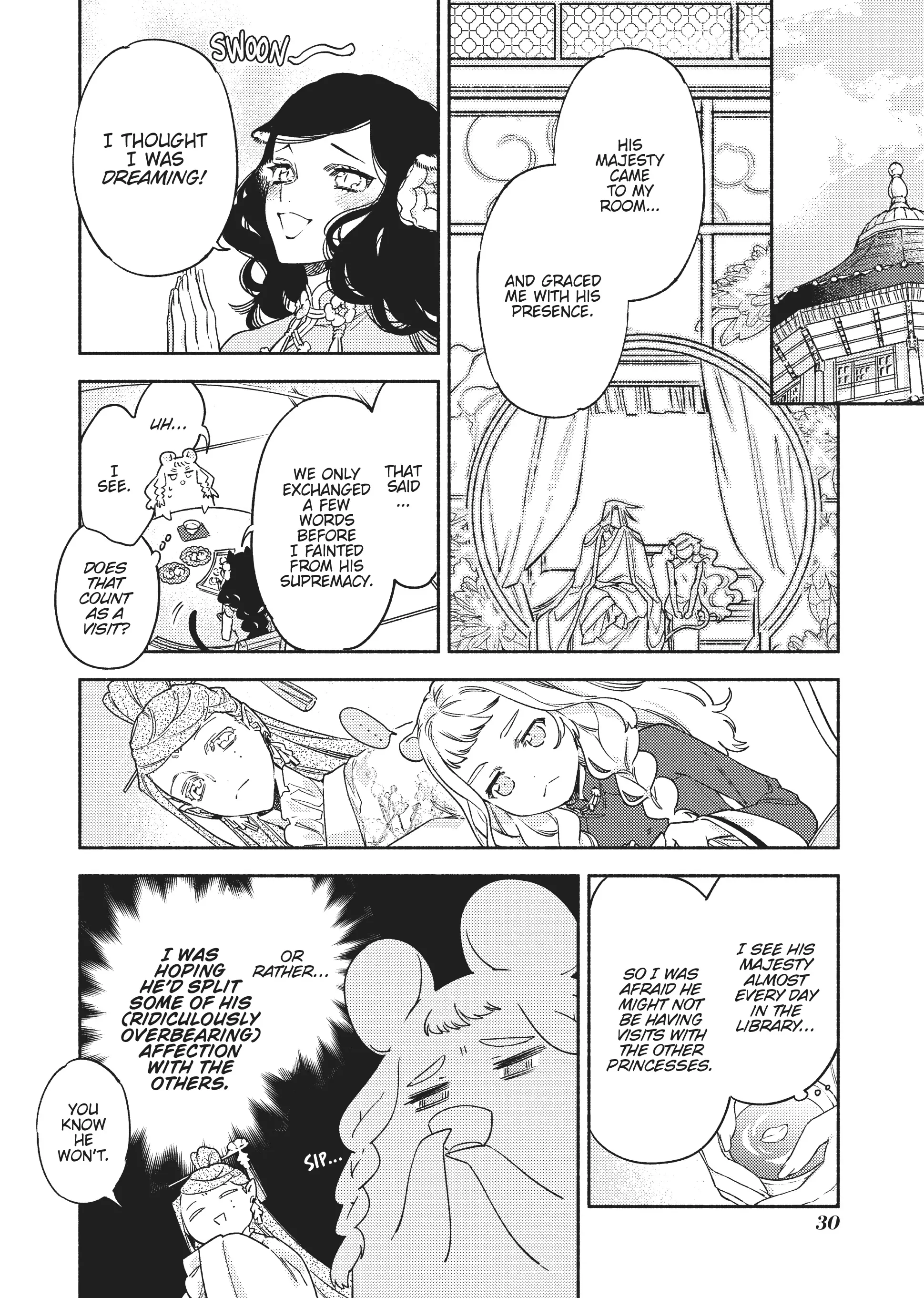 Ryuuou Heika no Gekirin-sama ~Hon Suki Nezumi Himedesuga, Naze ka Ryuuou no Saiai ni Narimashita~ (Official) chapter 6 - page 32