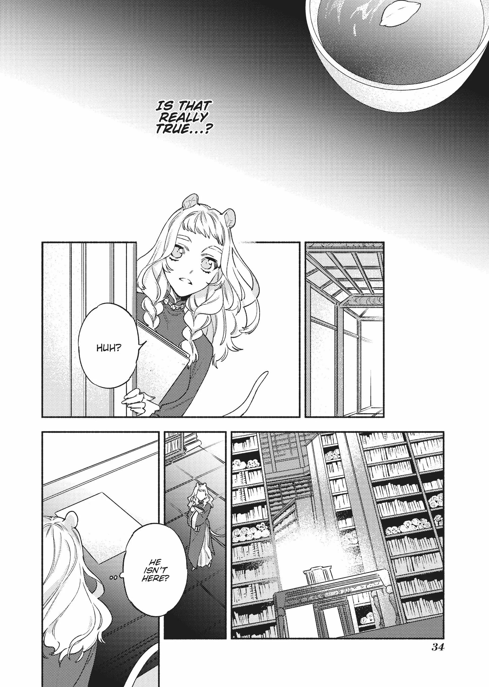 Ryuuou Heika no Gekirin-sama ~Hon Suki Nezumi Himedesuga, Naze ka Ryuuou no Saiai ni Narimashita~ (Official) chapter 6 - page 36