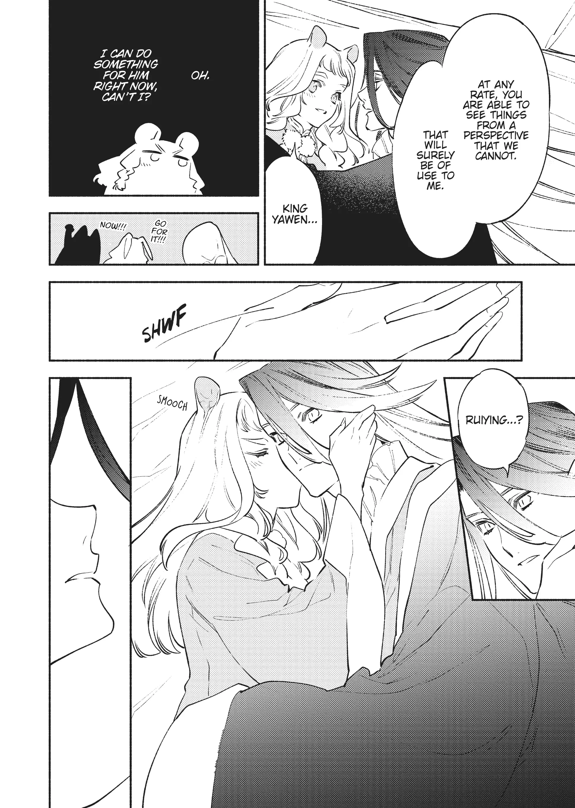 Ryuuou Heika no Gekirin-sama ~Hon Suki Nezumi Himedesuga, Naze ka Ryuuou no Saiai ni Narimashita~ (Official) Chapter 13 - page 32