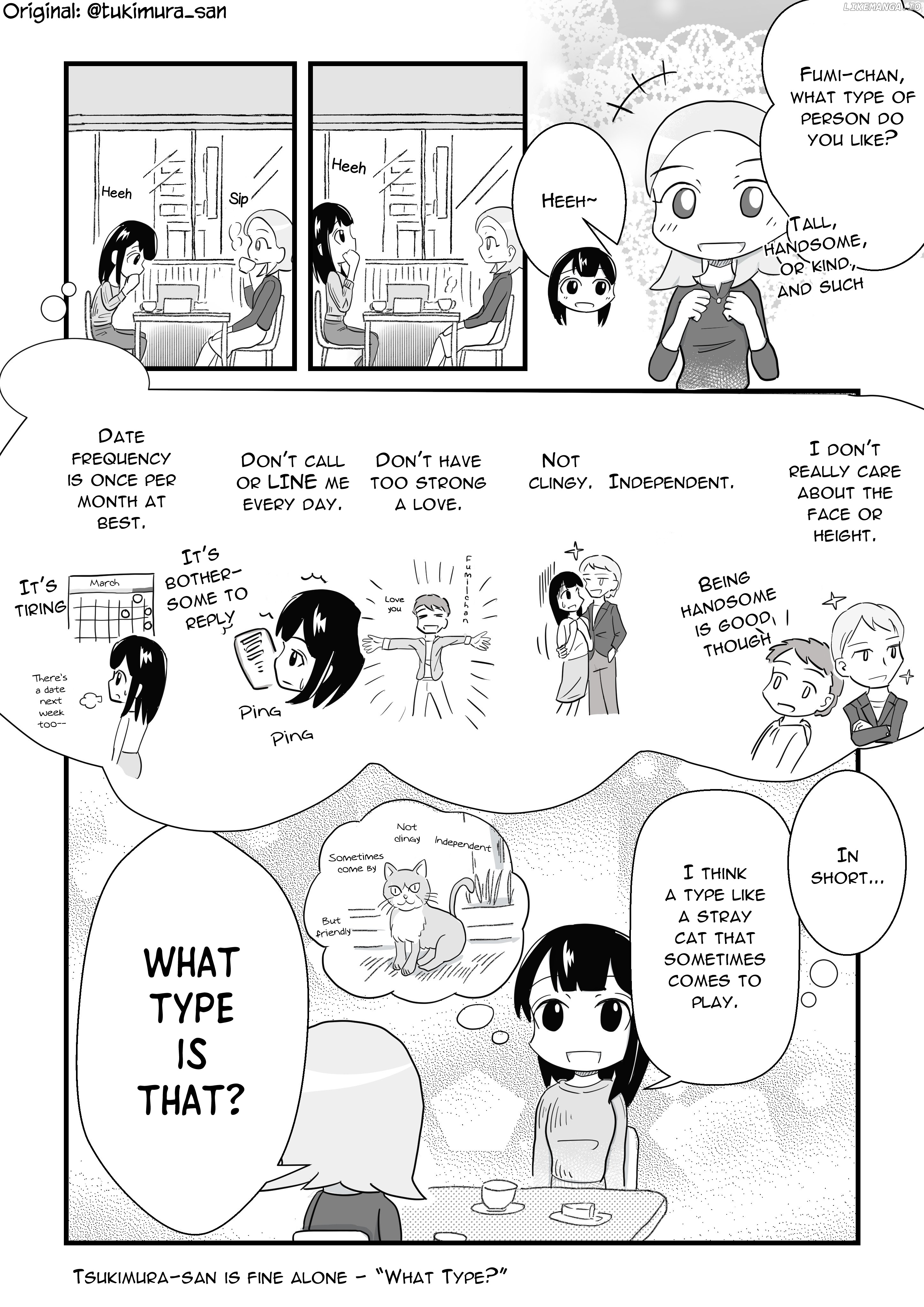 Tsukimura-san wa Hitori ga Ii chapter 37 - page 1