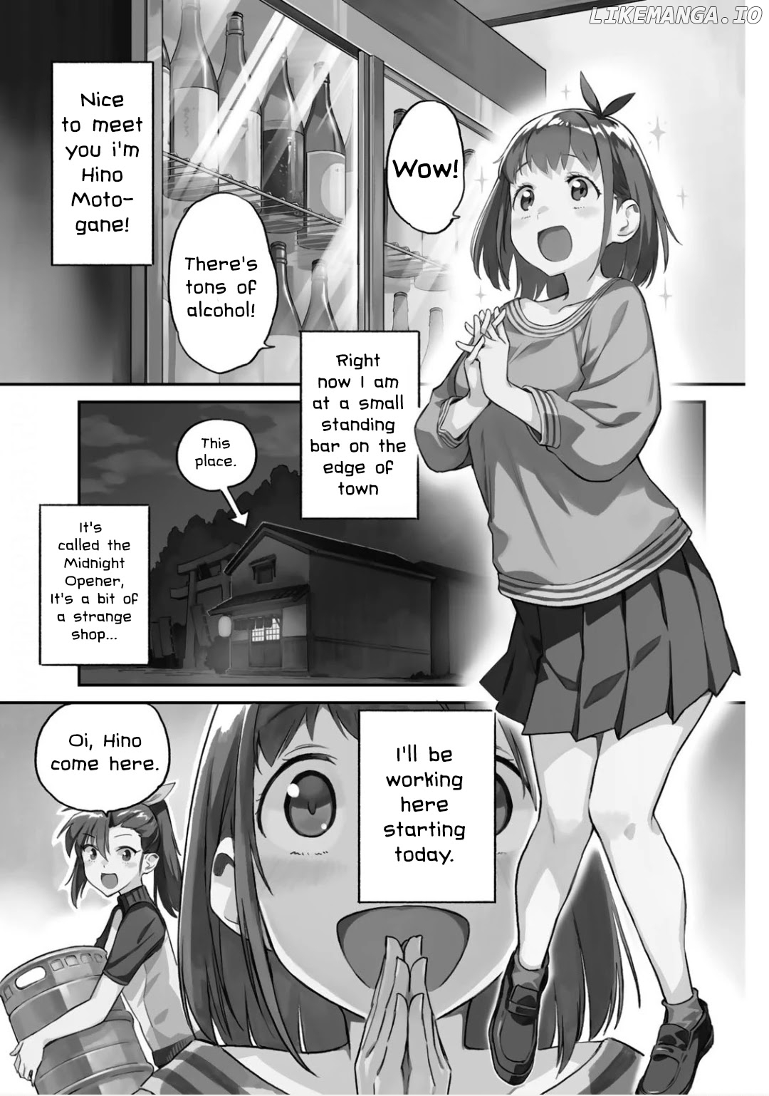 Youkai Izakaya Nonbereke chapter 1 - page 3