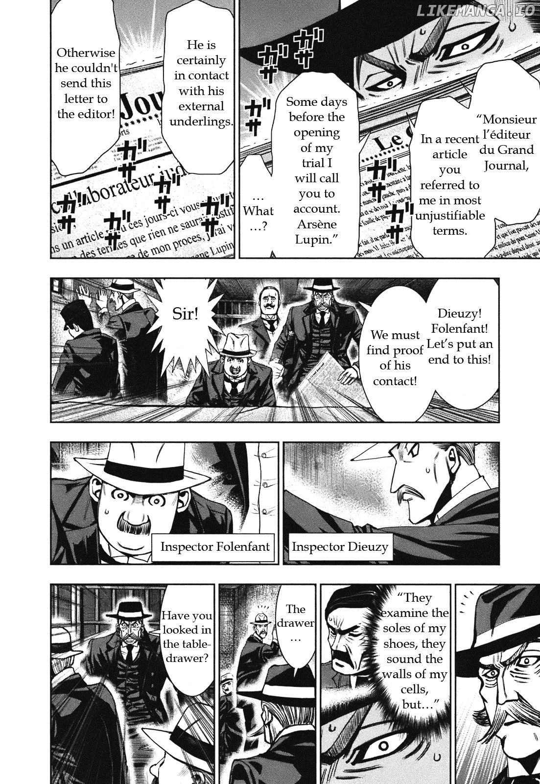 Adventurier: Shinyaku Arsene Lupin chapter 4 - page 10