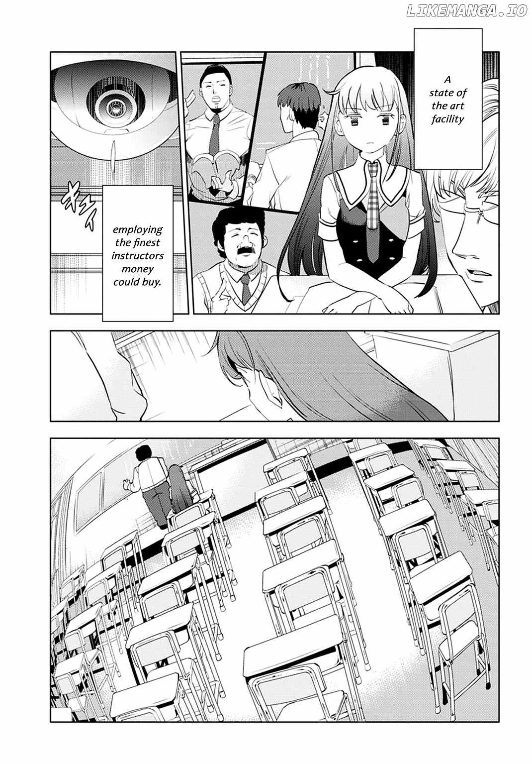 Grisaia no Kajitsu - L'oiseau bleu chapter 1 - page 7