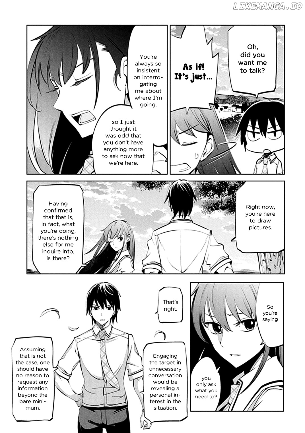 Grisaia no Kajitsu - L'oiseau bleu chapter 9 - page 21