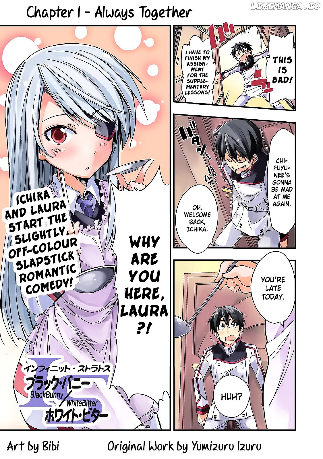 Infinite Stratos Black Bunny/White Bitter chapter 1 - page 1