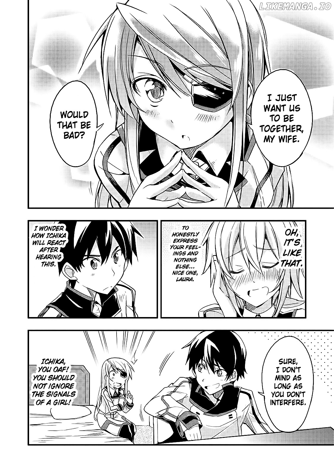 Infinite Stratos Black Bunny/White Bitter chapter 1 - page 15