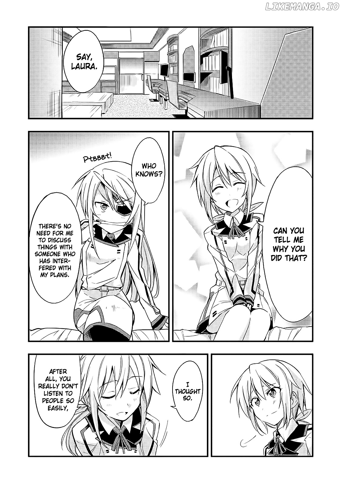 Infinite Stratos Black Bunny/White Bitter chapter 1 - page 6