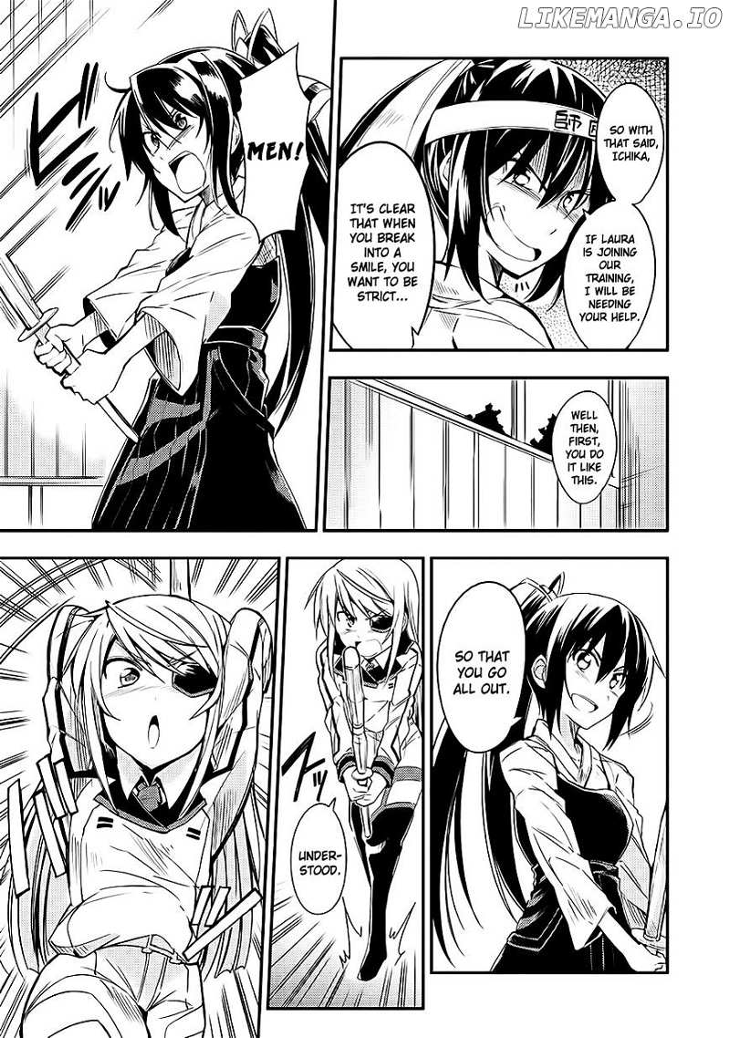 Infinite Stratos Black Bunny/White Bitter chapter 4 - page 5