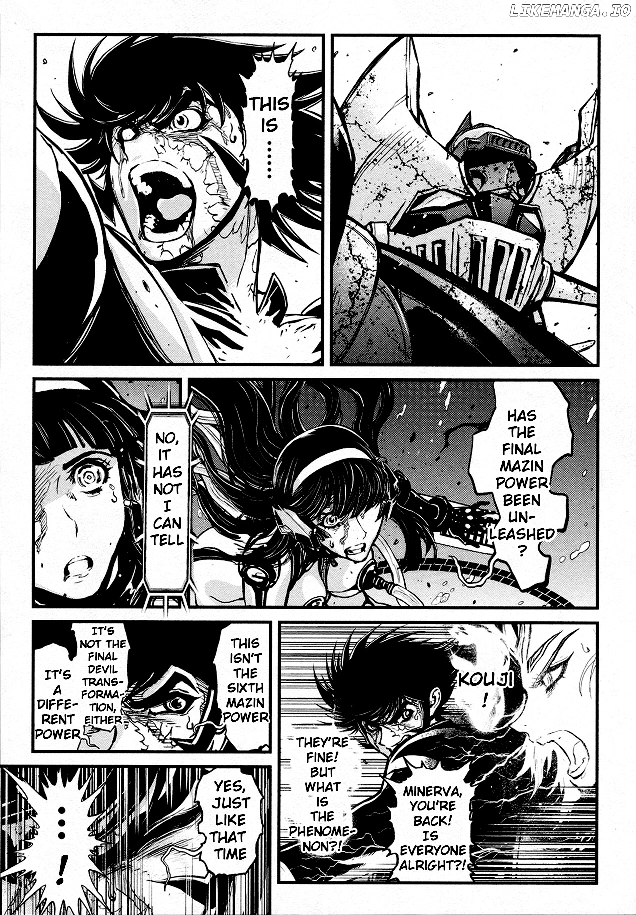 Shin Mazinger Zero chapter 40 - page 14
