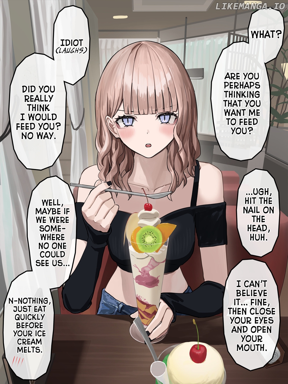 A Tsundere Gal Is Becoming Cuter Day By Day chapter 4 - page 1