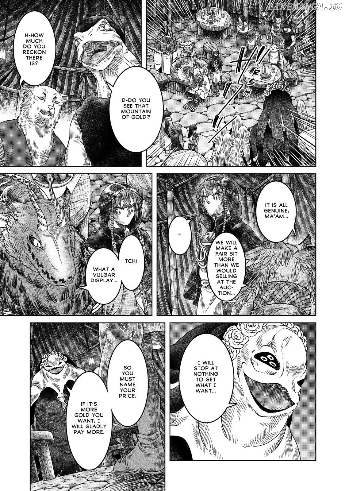 Somali To Mori No Kami-Sama Chapter 36 - page 17