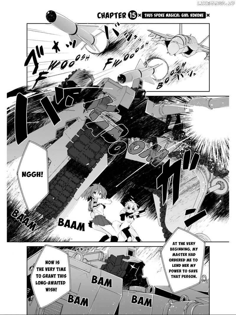Mahou Shoujo Kokone Wa Kakukatariki chapter 15 - page 2