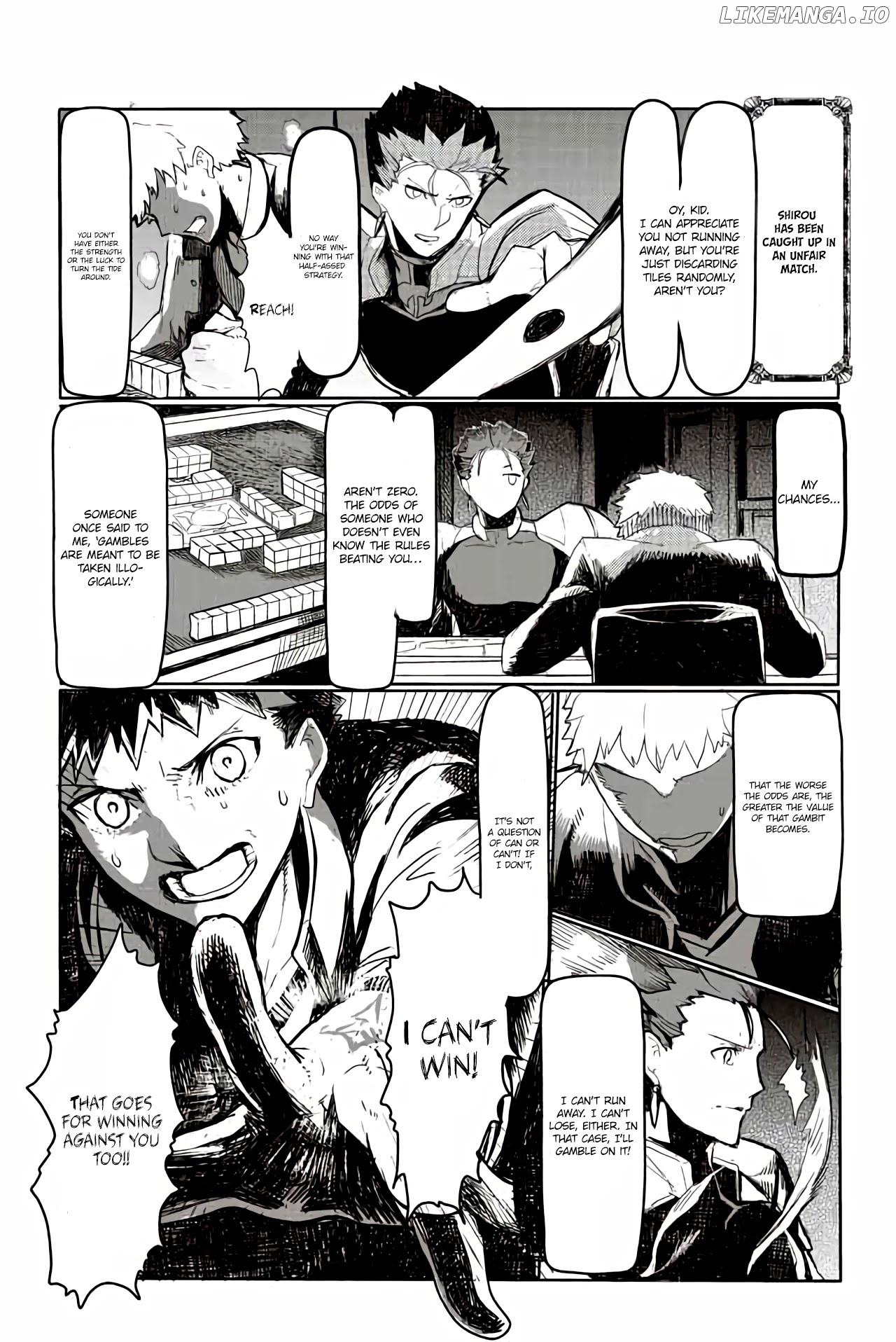 Fate/Mahjong Night - Seihai Sensou chapter 15 - page 2