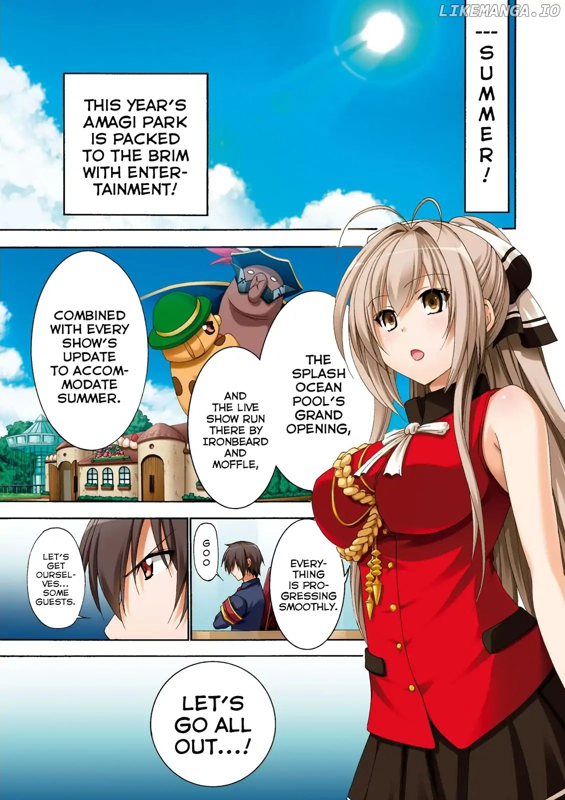 Amagi Brilliant Park chapter 21 - page 2