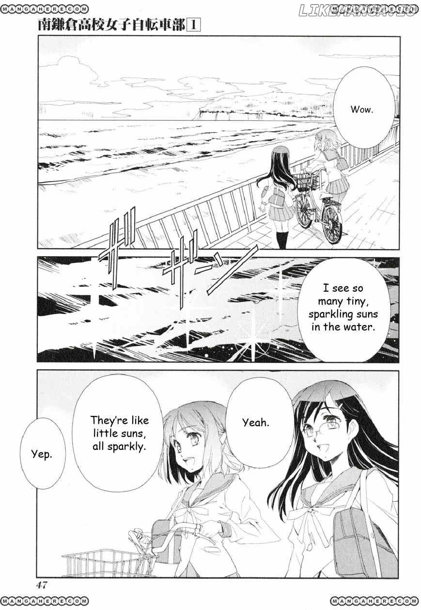 Minami Kamakura Koukou Joshi Jitenshabu chapter 1 - page 45