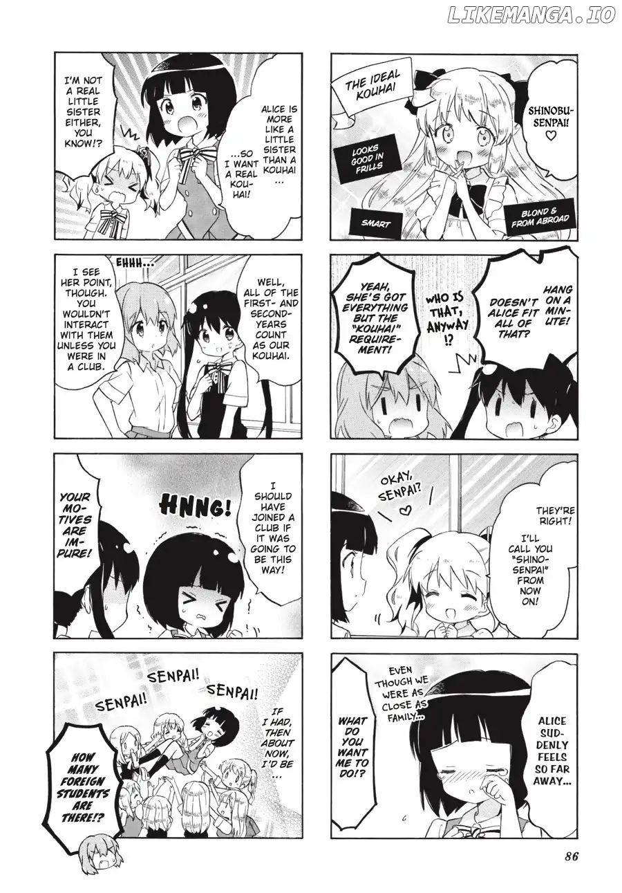 Kiniro Mosaic chapter 85 - page 2