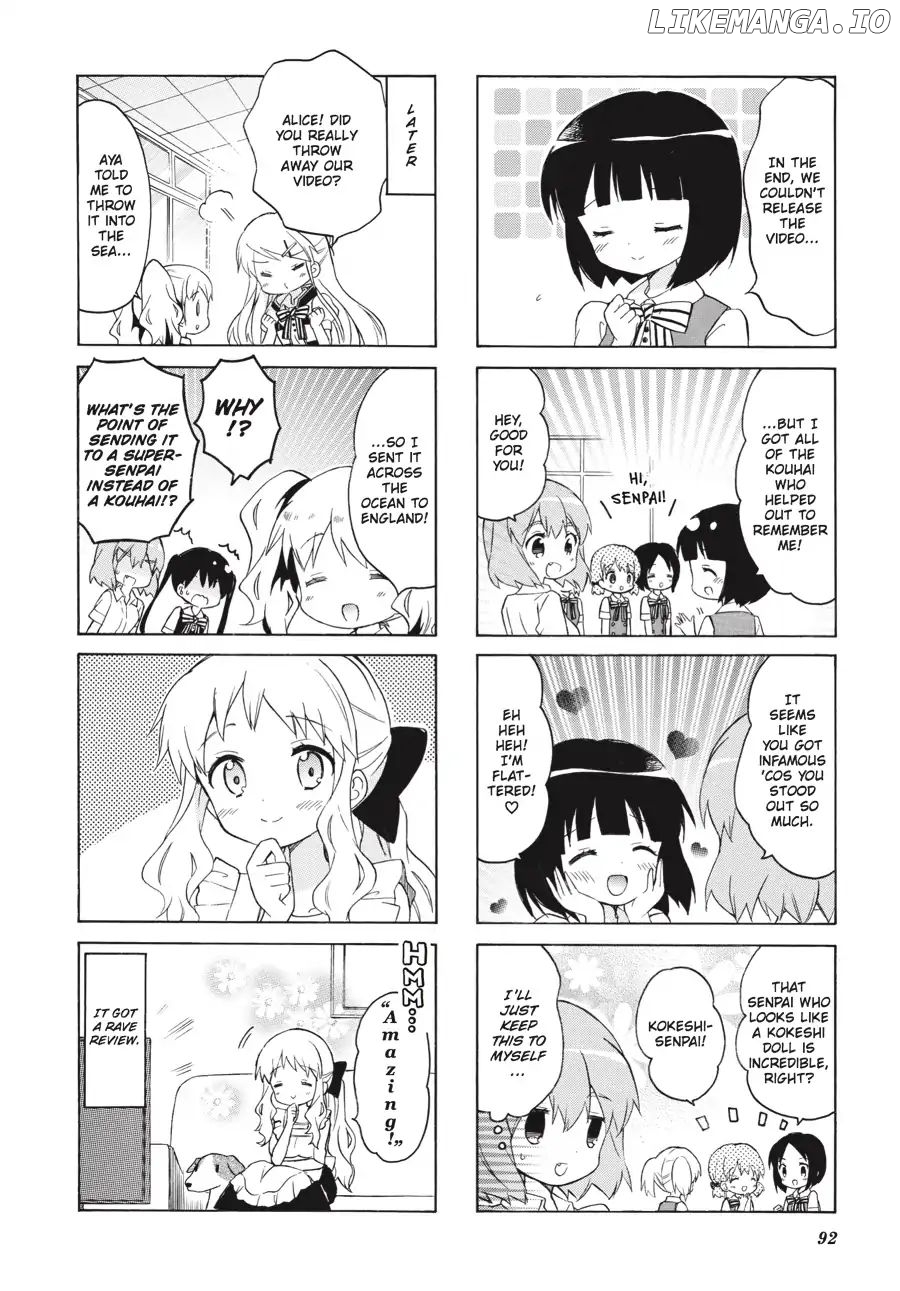 Kiniro Mosaic chapter 85 - page 8