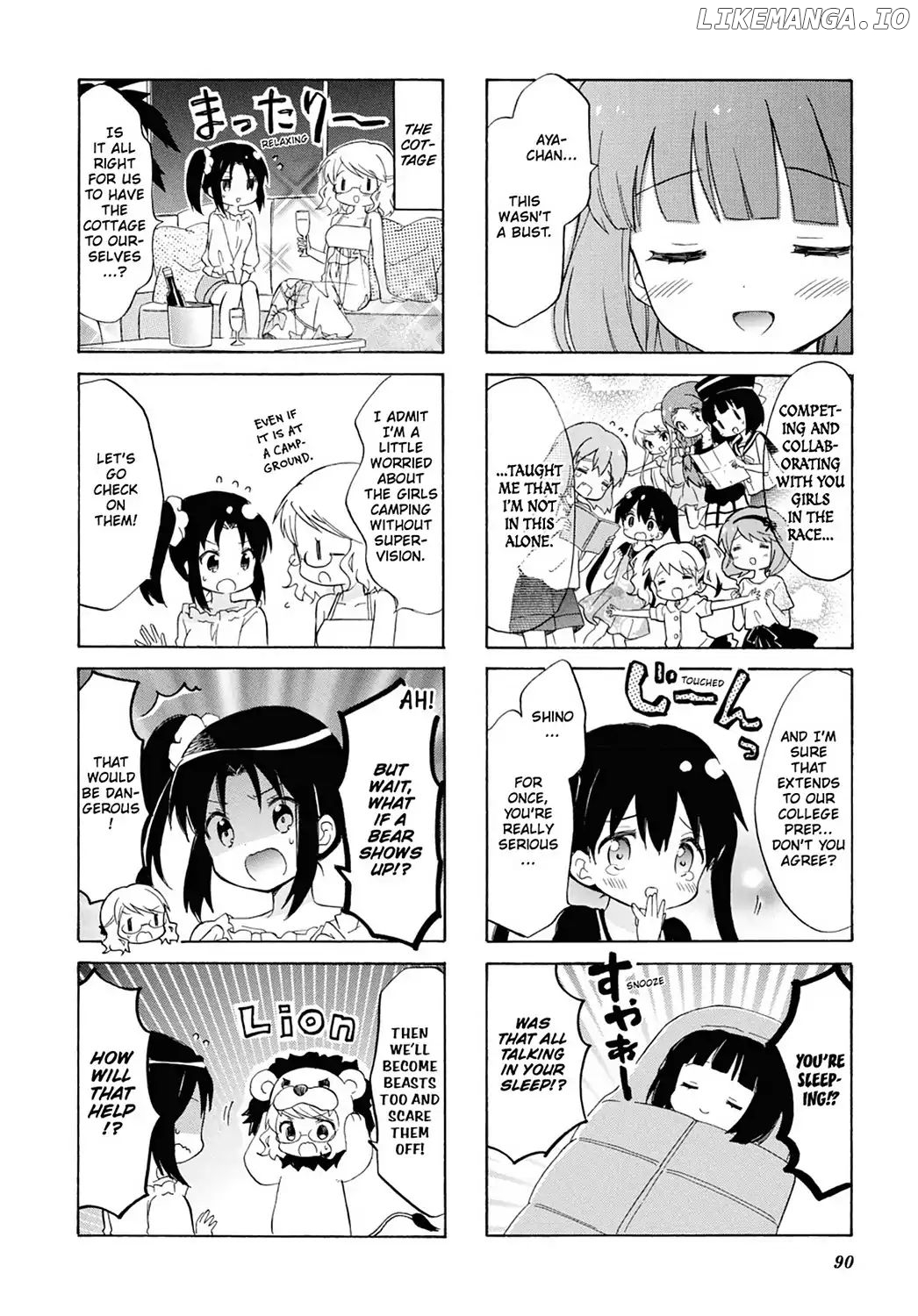 Kiniro Mosaic chapter 97 - page 8