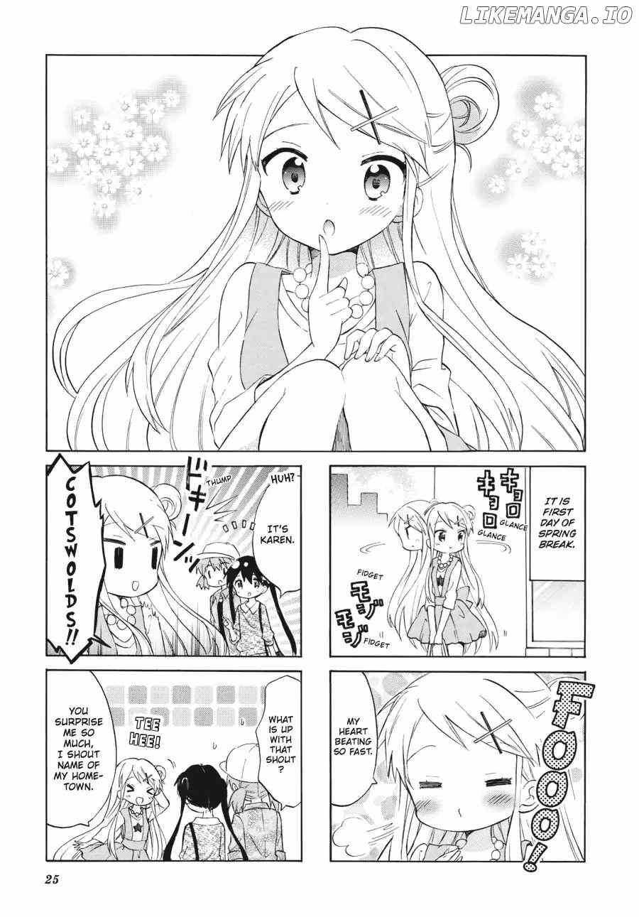 Kiniro Mosaic chapter 66 - page 1