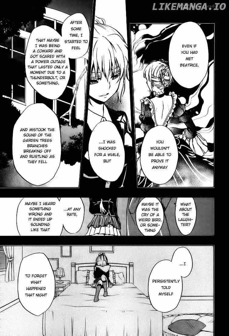 Umineko no Naku Koro ni Chiru Episode 7: Requiem of the Golden Witch chapter 15 - page 21