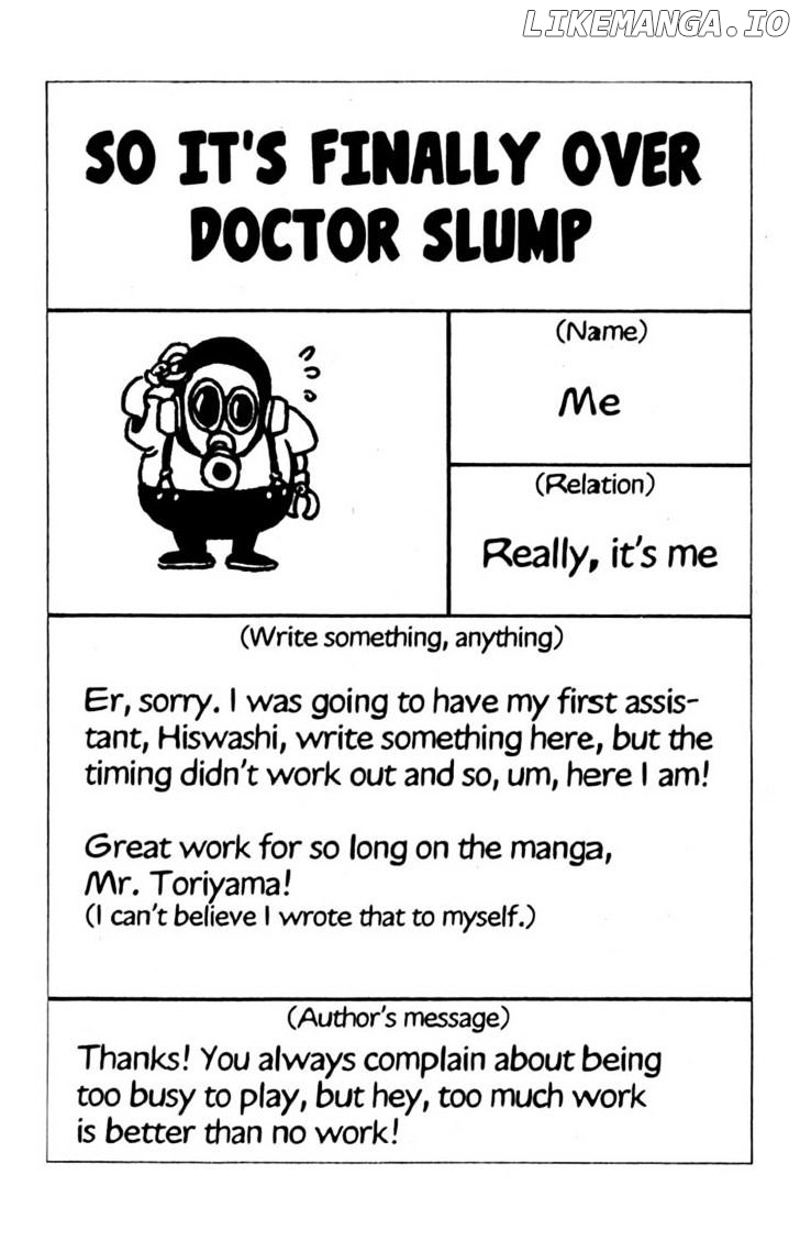 Dr. Slump chapter 233 - page 14
