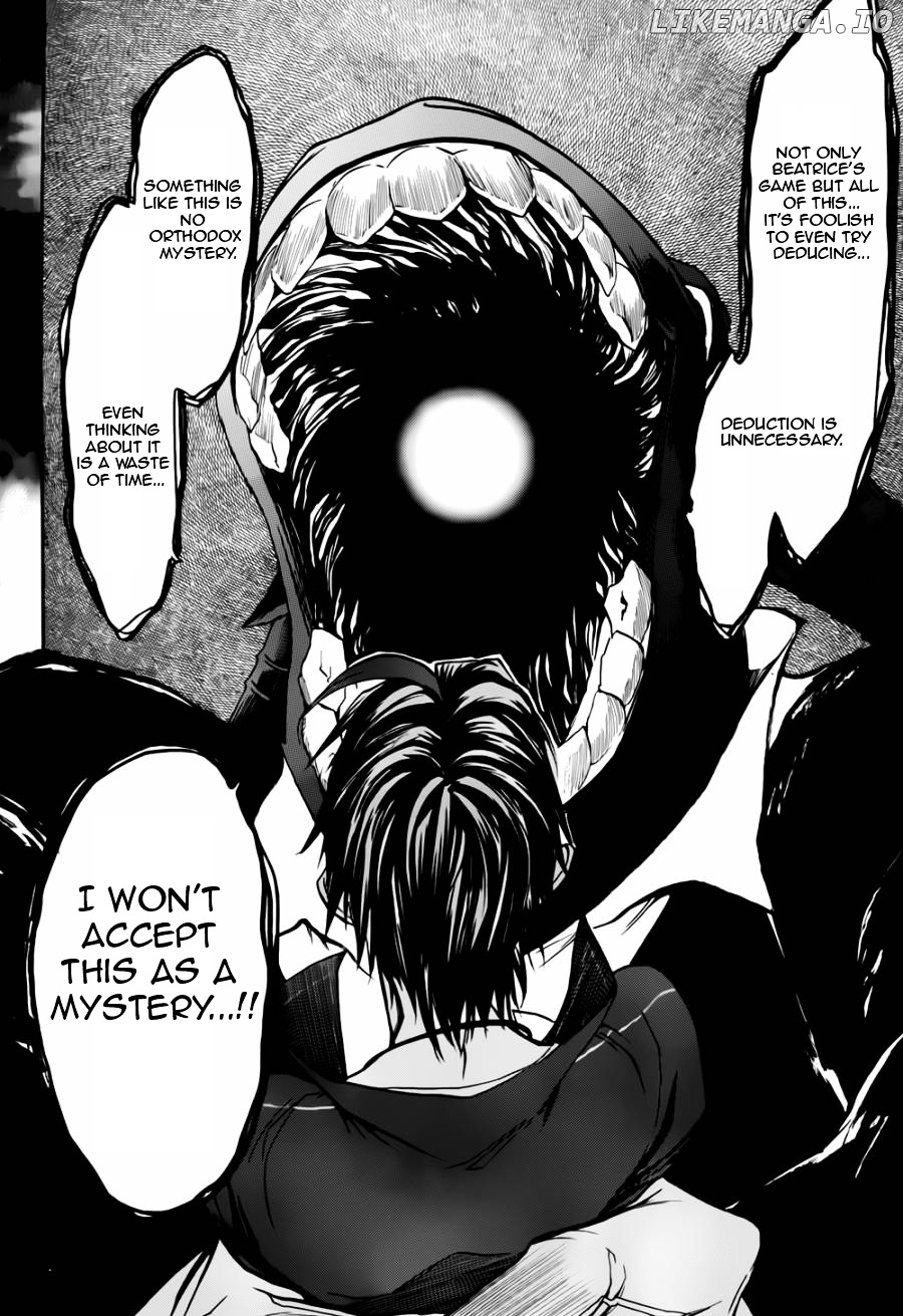 Umineko no Naku Koro ni Chiru Episode 8: Twilight of the Golden Witch chapter 18 - page 32