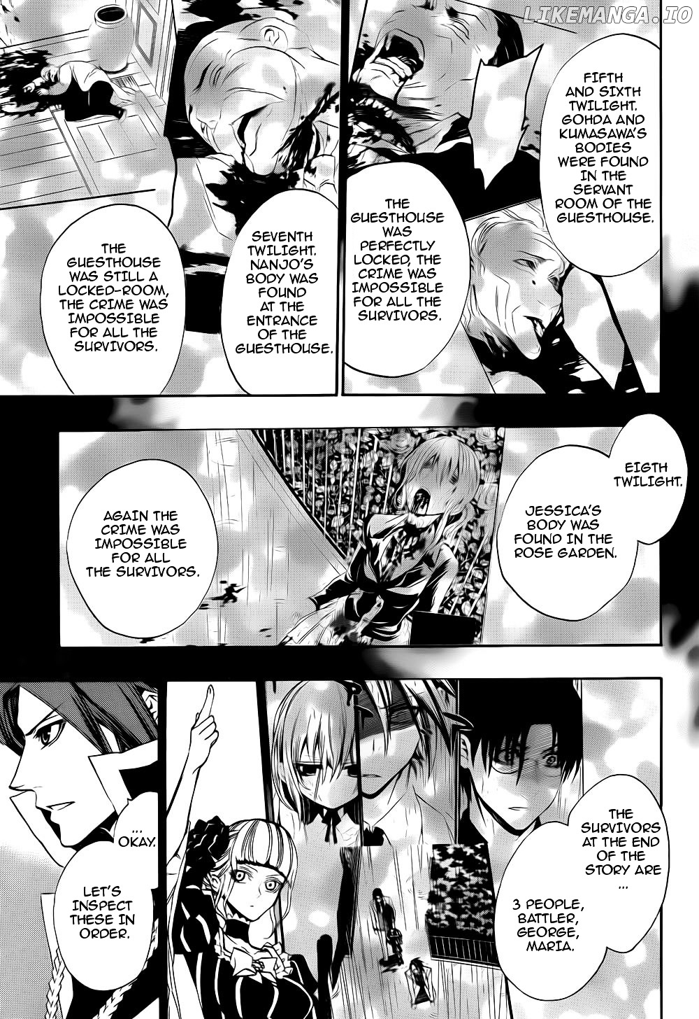 Umineko no Naku Koro ni Chiru Episode 8: Twilight of the Golden Witch chapter 12 - page 15